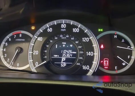 2016 Honda Accord Ex-L V-6 z USA, uszkodzony, nr VIN 1HGCR3F89GA005236